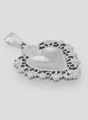 Grote Ex Voto Hanger van Roestvrij Staal - 37mm