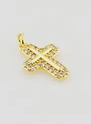 Hanger Afgerond Kruis - 15mm