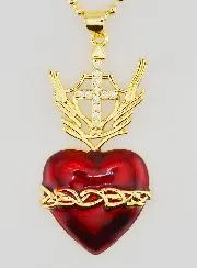 Religieus Collier Ex-Voto en Kruis - 40cm