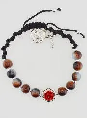 Verstelbare Armband Tientje - Bruine Tinten