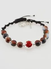 Verstelbare Armband Tientje - Bruine Tinten