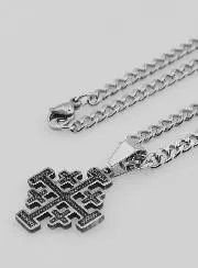 Religieux Collier met Jeruzalem Kruis