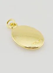 Goudkleurige Hanger van Sint Michaël de Aartsengel - 25mm