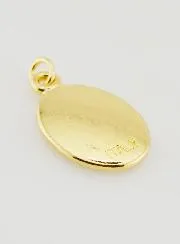 Hanger OLV van Lourdes Goudkleurig - 25mm