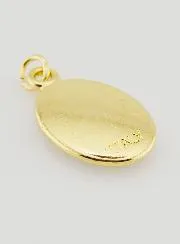 Goudkleurige Hanger Maria Wonderdadige - 25mm