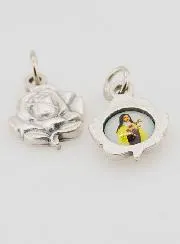 Rozen medaille 14mm - Heilige Theresia