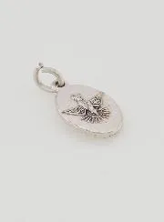 Hanger met Bewerkte Rand 15mm - Zwarte Madonna