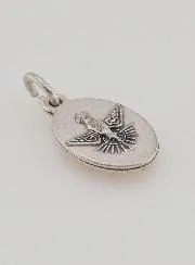 Medaillon met Gedraaide Rand 15mm - Heilige Familie