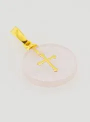 Doorzichtige Hanger met Kruis