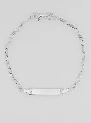 Zilveren Doop Armband Kind - 15cm