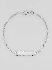 Zilveren Doop Armband voor Kind - 16cm