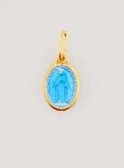 Wonderdadige Medaille van Verguld Zilver en Emaille - 10mm