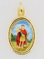 Goudkleurig Medaillon Heiliger Expeditus - 25mm