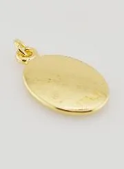 Goudkleurige Hanger van Sint Charbel - 25mm