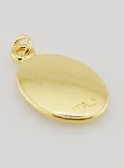 Goudkleurig Medaillon Heilige Familie - 25mm