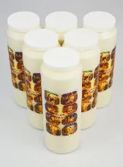 Set van 6 Noveenkaarsen Heilige Week