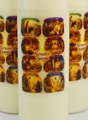 Set van 6 Noveenkaarsen Heilige Week