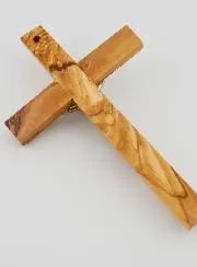 Olijf Houten Kruisbeeld - 18cm