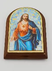 Icoon om Neer te Zetten - Heilig Hart van Jezus - 10cm