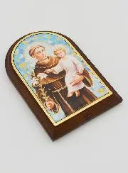 Icoon om Neer te Zetten - Heilige Antonius - 10cm