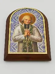 Icoon Heilige Priester van Ars - 10cm