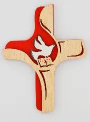 Kruis Vormsel Heilige Geest - 16cm