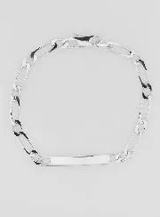 Identiteitsarmband Sterling Zilver - 18cm