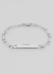 Identiteitsarmband Sterling Zilver - 18cm