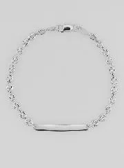 925 Sterling Zilveren Doop Armbandje - 18cm