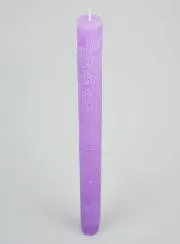 Doorgekleurde Kaars 27cm - Paars
