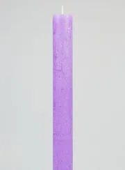 Doorgekleurde Kaars 27cm - Paars