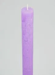 Doorgekleurde Kaars 27cm - Paars