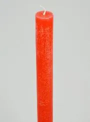 Doorgekleurde Gebedskaars - Roze Rood