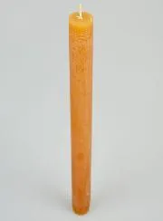 Doorgekleurde Kaars 27cm - Kastanje Bruin