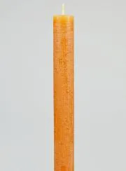 Doorgekleurde Kaars 27cm - Kastanje Bruin