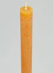Doorgekleurde Kaars 27cm - Kastanje Bruin