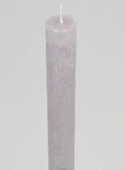 Doorgekleurde Kaars 27cm - Paars