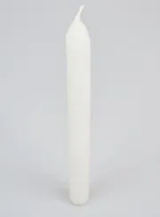 Doorgekleurde Kaars 24cm - Wit