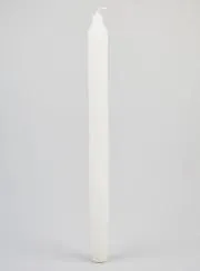 Doorgekleurde Kaars 29cm - Wit