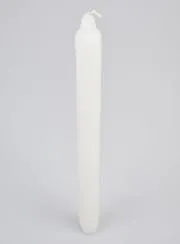 Doorgekleurde Kaars 29cm - Wit