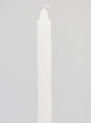 Doorgekleurde Kaars 29cm - Wit