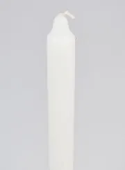 Doorgekleurde Kaars 29cm - Wit