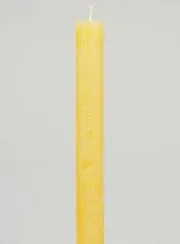 Doorgekleurde Gebedskaars - Havermout Beige