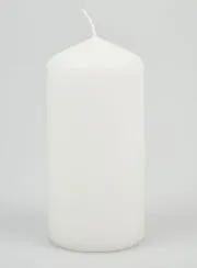Decoratieve Kaars 12cm - Puur Wit