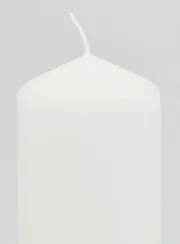 Decoratieve Kaars 12cm - Puur Wit