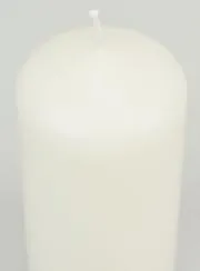 Sierkaars 12cm - Melk Wit