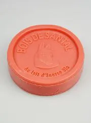 Zeep met Biologische Ezelinnenmelk en Sandelhout - 100g