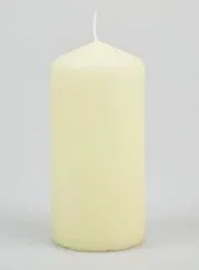 Decoratieve Kaars 12cm - Ivoor