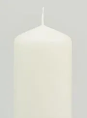Decoratieve Kaars 15cm - Melk Wit