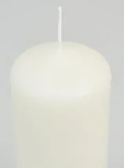 Decoratieve Kaars 15cm - Melk Wit